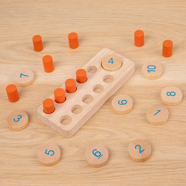 EcoToys Numberwise | Aprender a contar jugando - Set educativo para niños